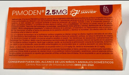 Pimoden 2,5 mg