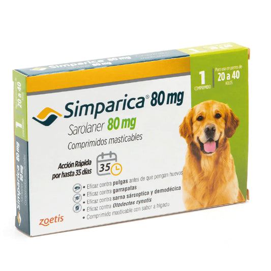 Simparica 80 mg (1 comprimido)