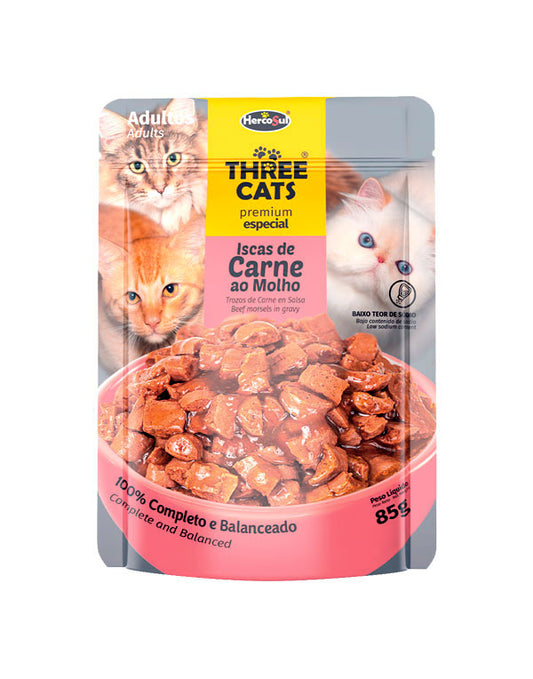 Three cats - adulto carne